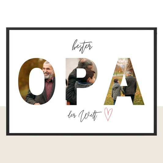 Poster für Opa